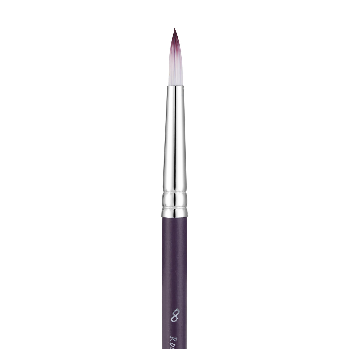 Panart Two Tone Synthetic Round Short Handle Brush Pack - 3 Pcs (6601-8)