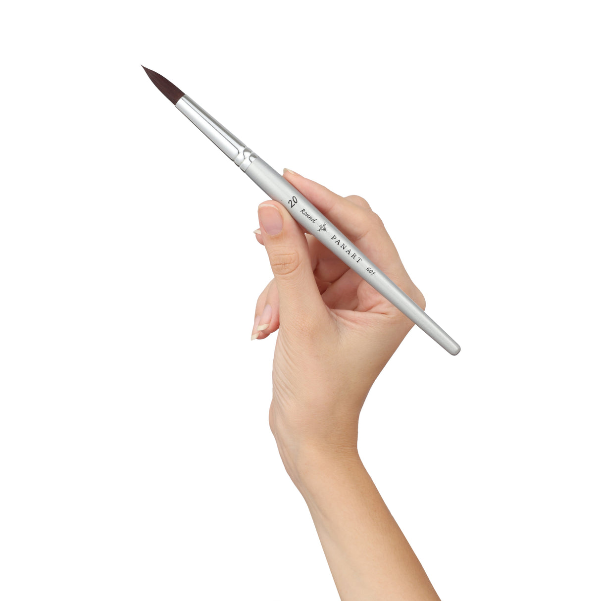 Panart Supertone Synthetic Short Handle Round Brushes - 601