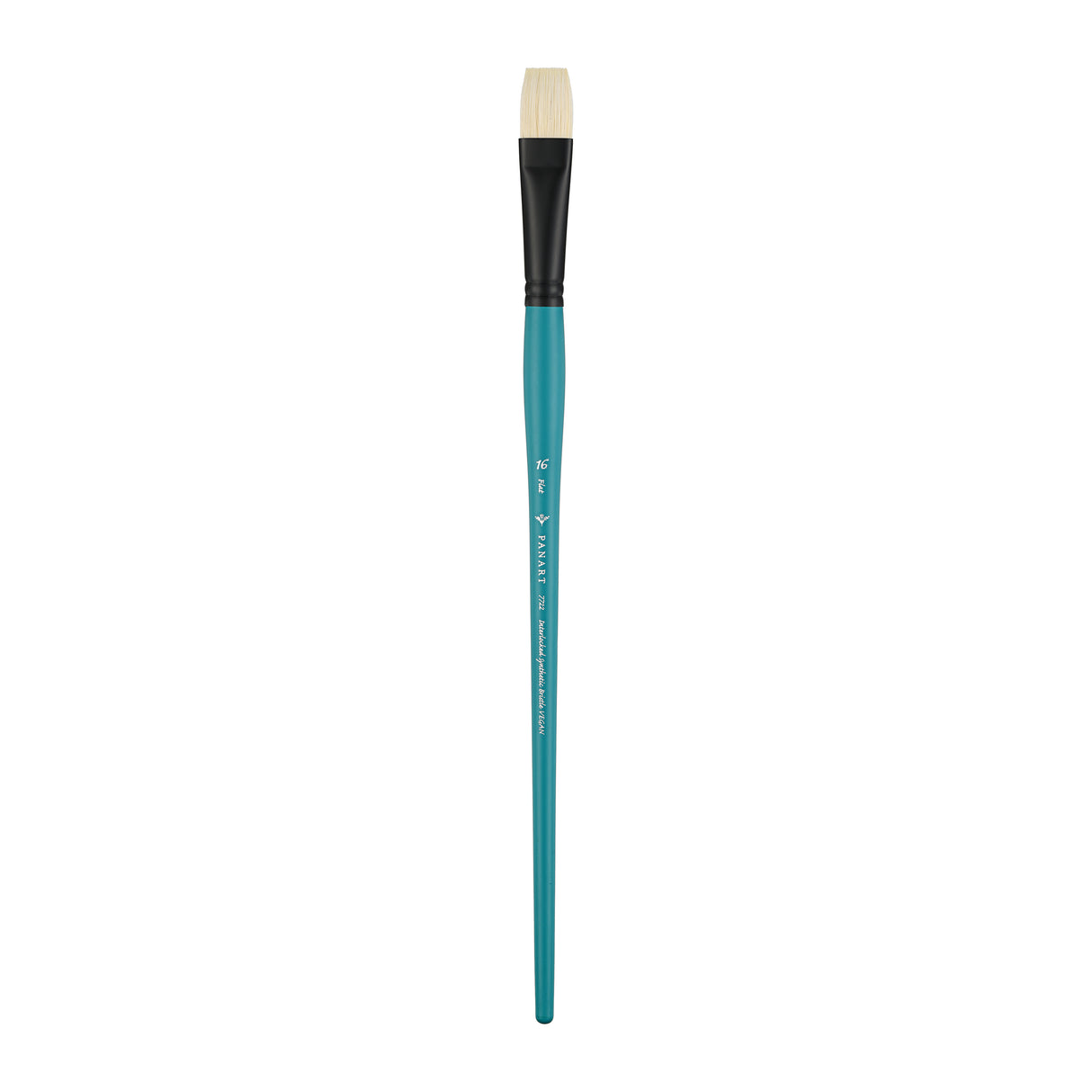Panart Vegan Synthetic Bristle Flat Long Handle Brushes - 7722