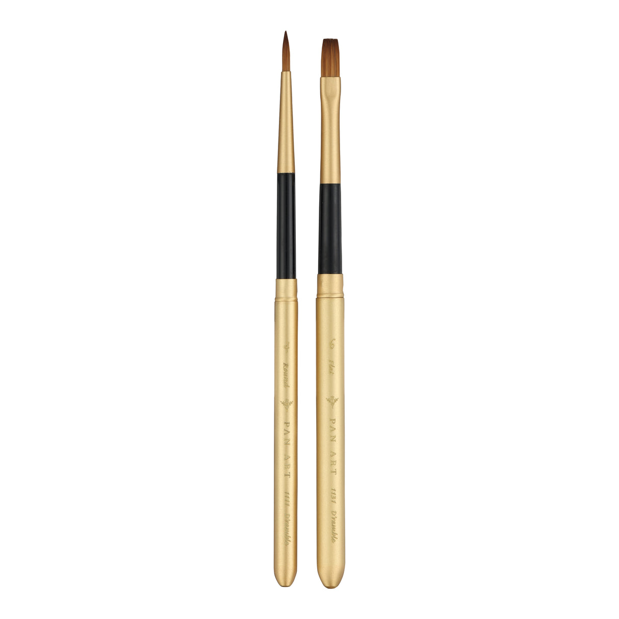 Panart D'Ramble Reversible Brush Set - 2 Pcs, DR-01 (R-4 F-6)