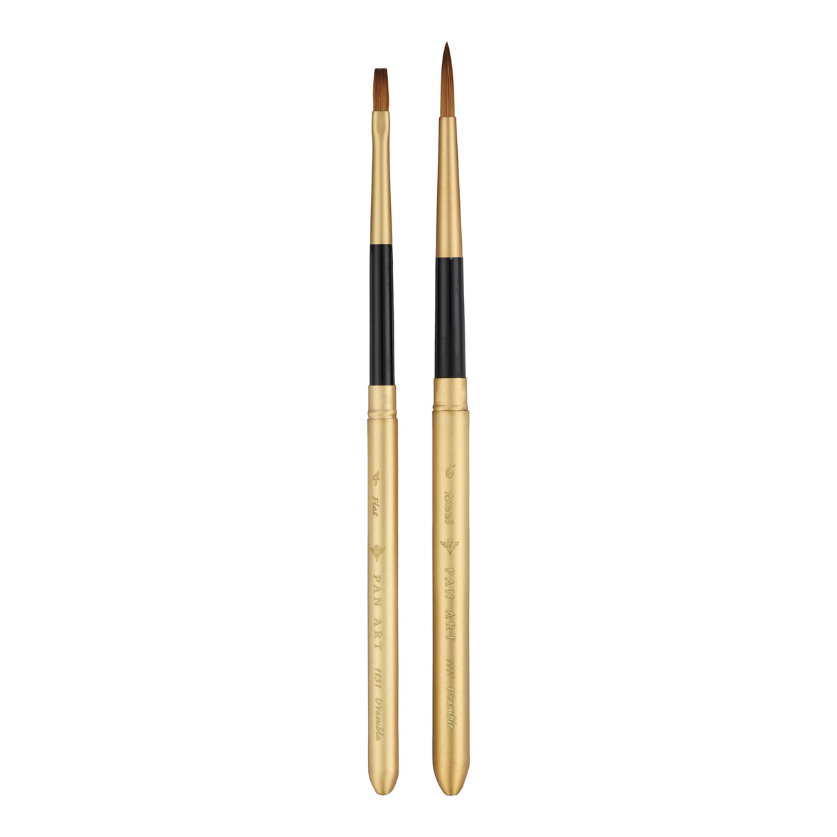 Panart D'Ramble Reversible Brush Set - 2 Pcs, DR-02 (R-6 F-4)