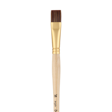 Panart Echo Synthetic Bright Long Handle Brush Pack of 3Pcs (5764-16)