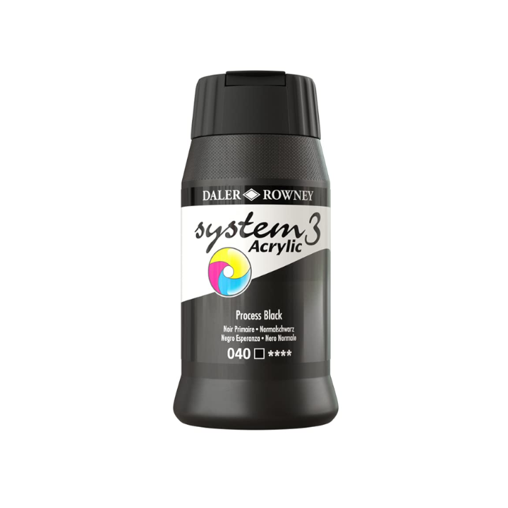 Daler Rowney System3 Acrylic Colours - 500ml