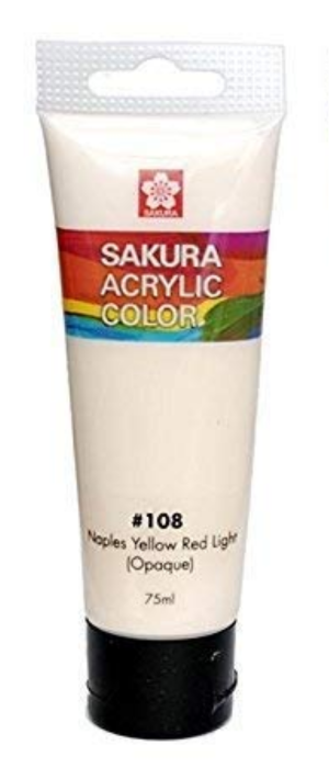 Sakura Acrylic Colors – 75ml Tube