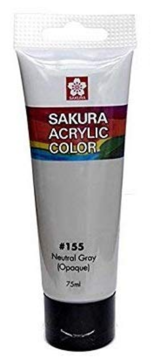 Sakura Acrylic Colors – 75ml Tube