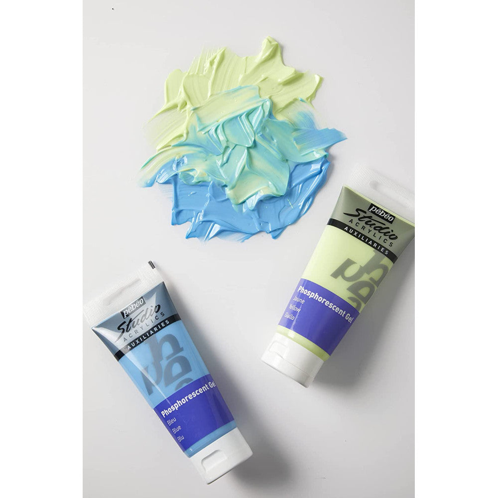 Pebeo Studio Acrylics Phosphorescent Gel – 100ml