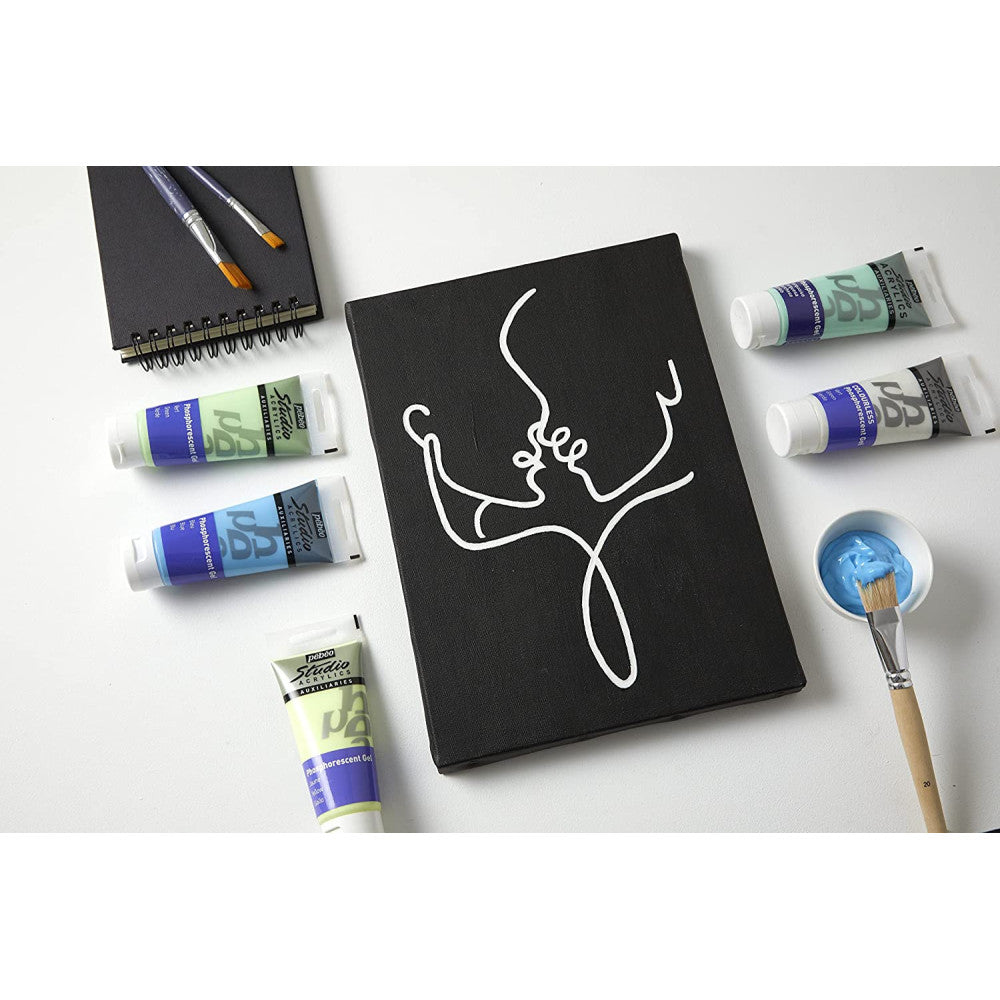 Pebeo Studio Acrylics Phosphorescent Gel – 100ml