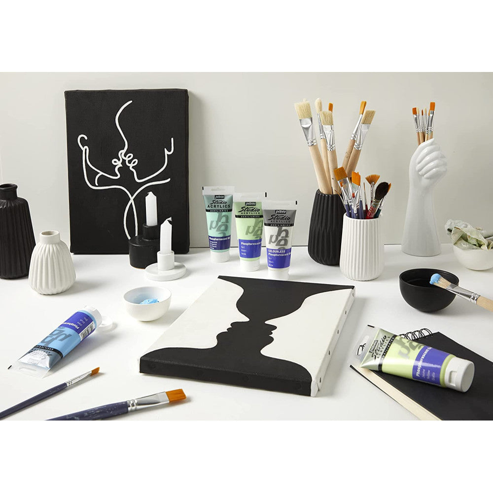 Pebeo Studio Acrylics Phosphorescent Gel – 100ml