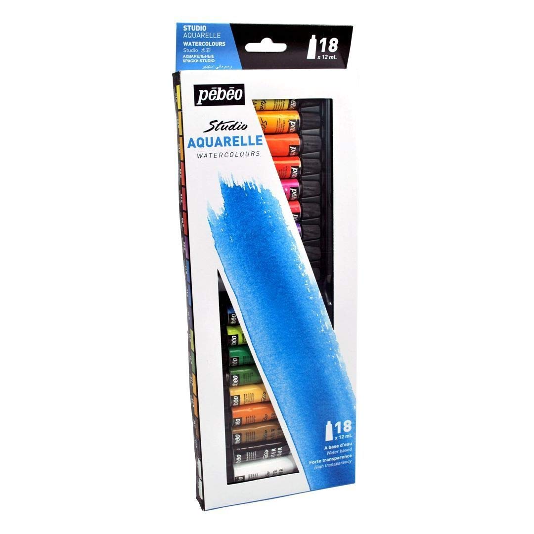 Pebeo Studio Watercolor Set - 12ml Tubes