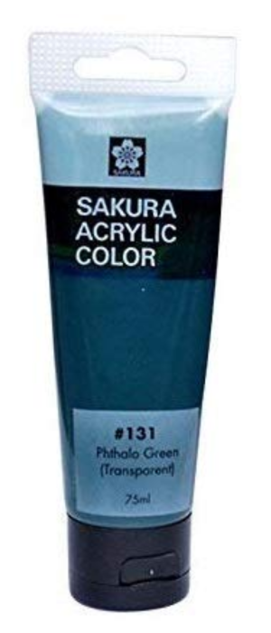 Sakura Acrylic Colors – 75ml Tube