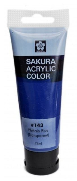 Sakura Acrylic Colors – 75ml Tube