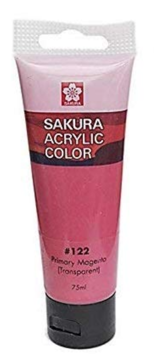 Sakura Acrylic Colors – 75ml Tube