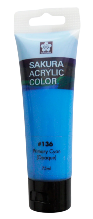 Sakura Acrylic Colors – 75ml Tube