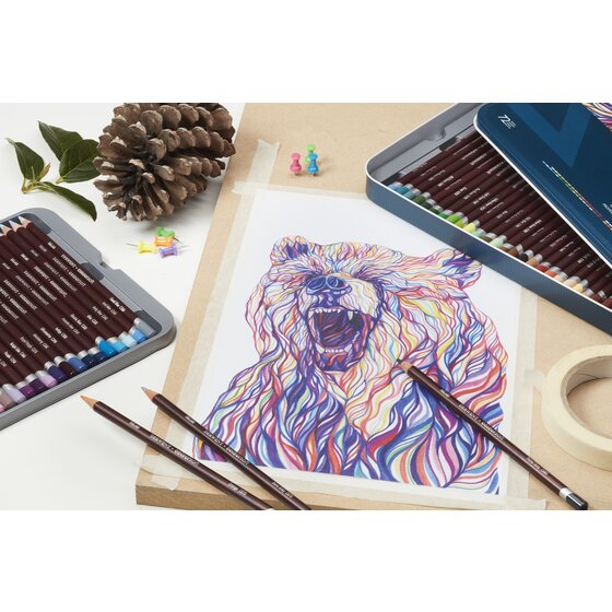 Derwent Coloursoft Pencils Tin