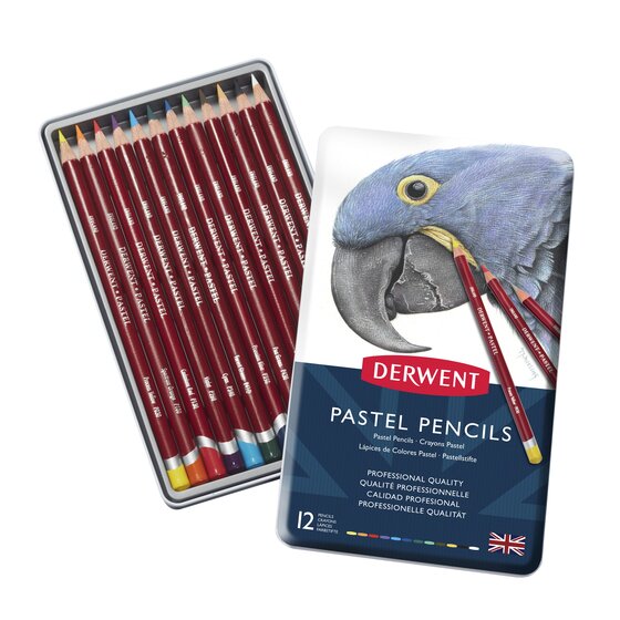 Derwent Pastel Pencils Tin Set