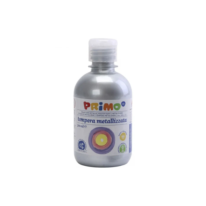 Primo Ready-Mix Metallic Poster Paint Bottle - 300ml