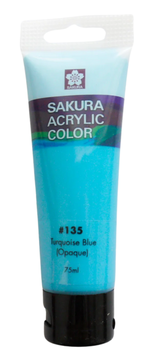 Sakura Acrylic Colors – 75ml Tube