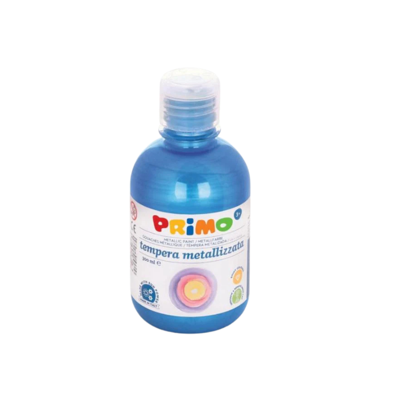 Primo Ready-Mix Metallic Poster Paint Bottle - 300ml