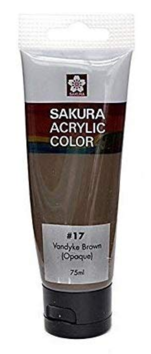 Sakura Acrylic Colors – 75ml Tube