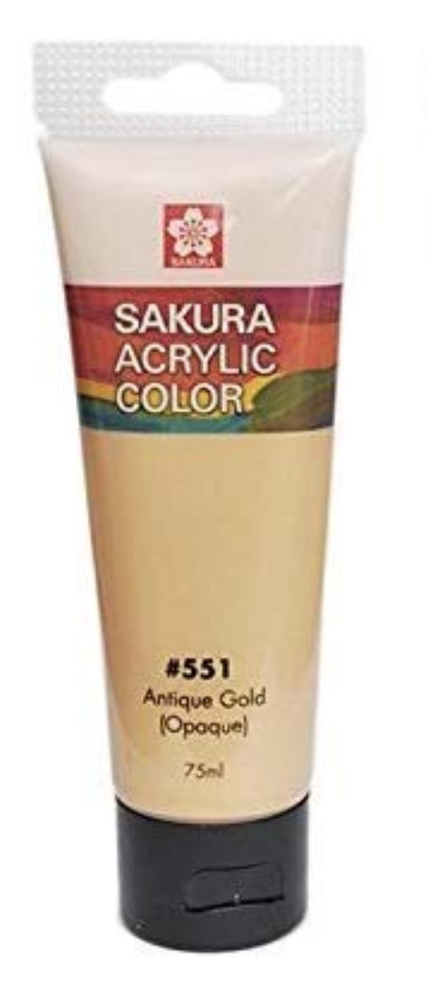 Sakura Acrylic Colors – 75ml Tube