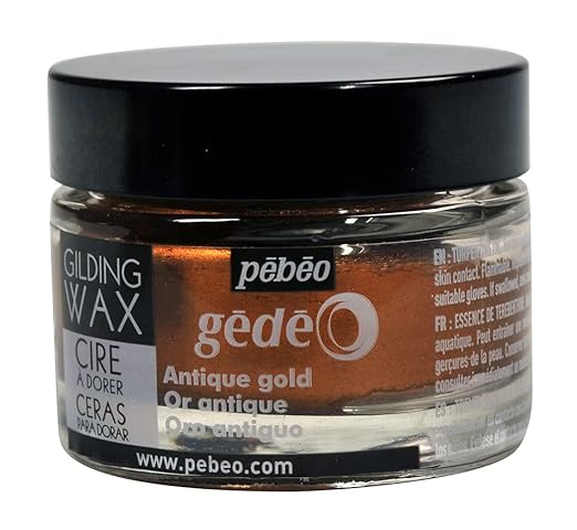 Pebeo Gilding Wax Antique Gold 30ml