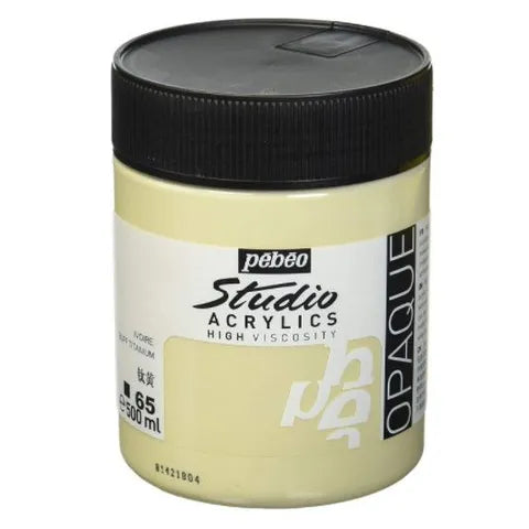 Pebeo Studio Acrylic High Viscosity Paint - 500ml