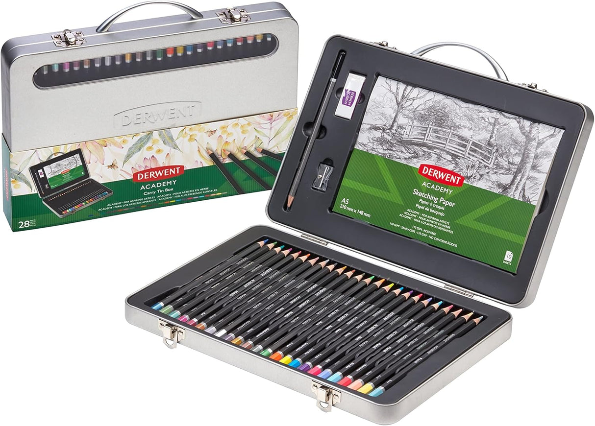 Derwent Academy Carry Collection Tin