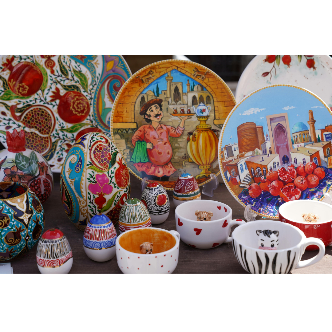 Pebeo Ceramic Paint Initiation Set - 6X20ml