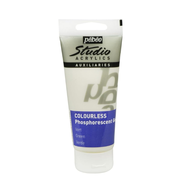 Pebeo Studio Acrylics Phosphorescent Gel – 100ml