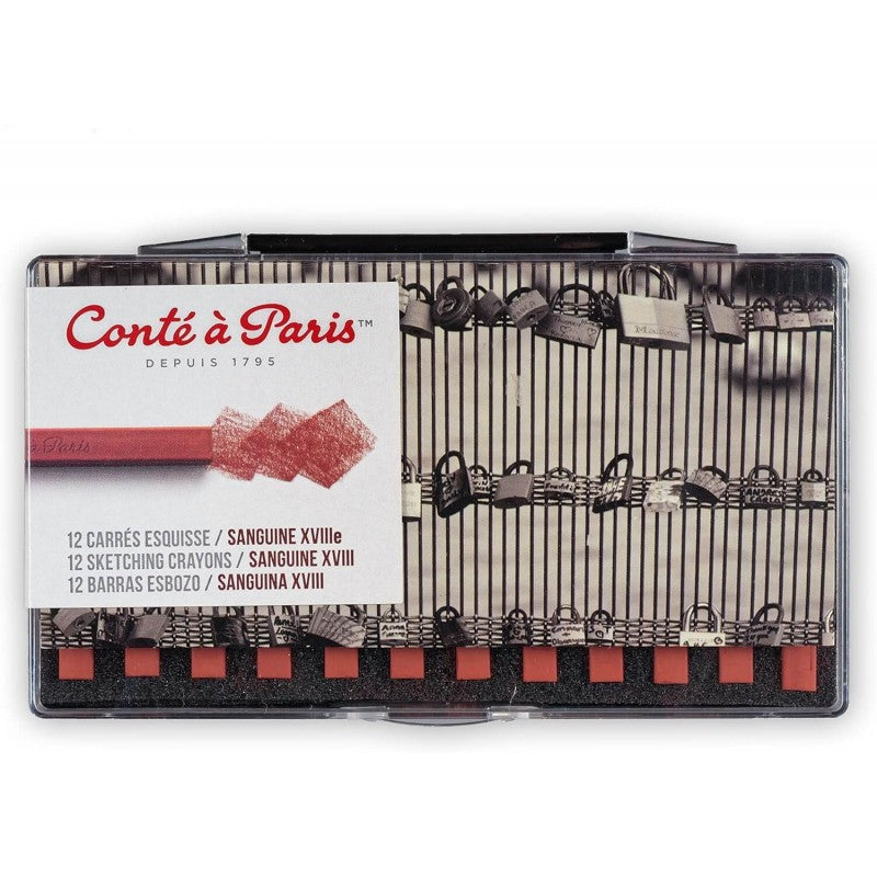 Conte a Paris Esquisse Carre Set Sanguine