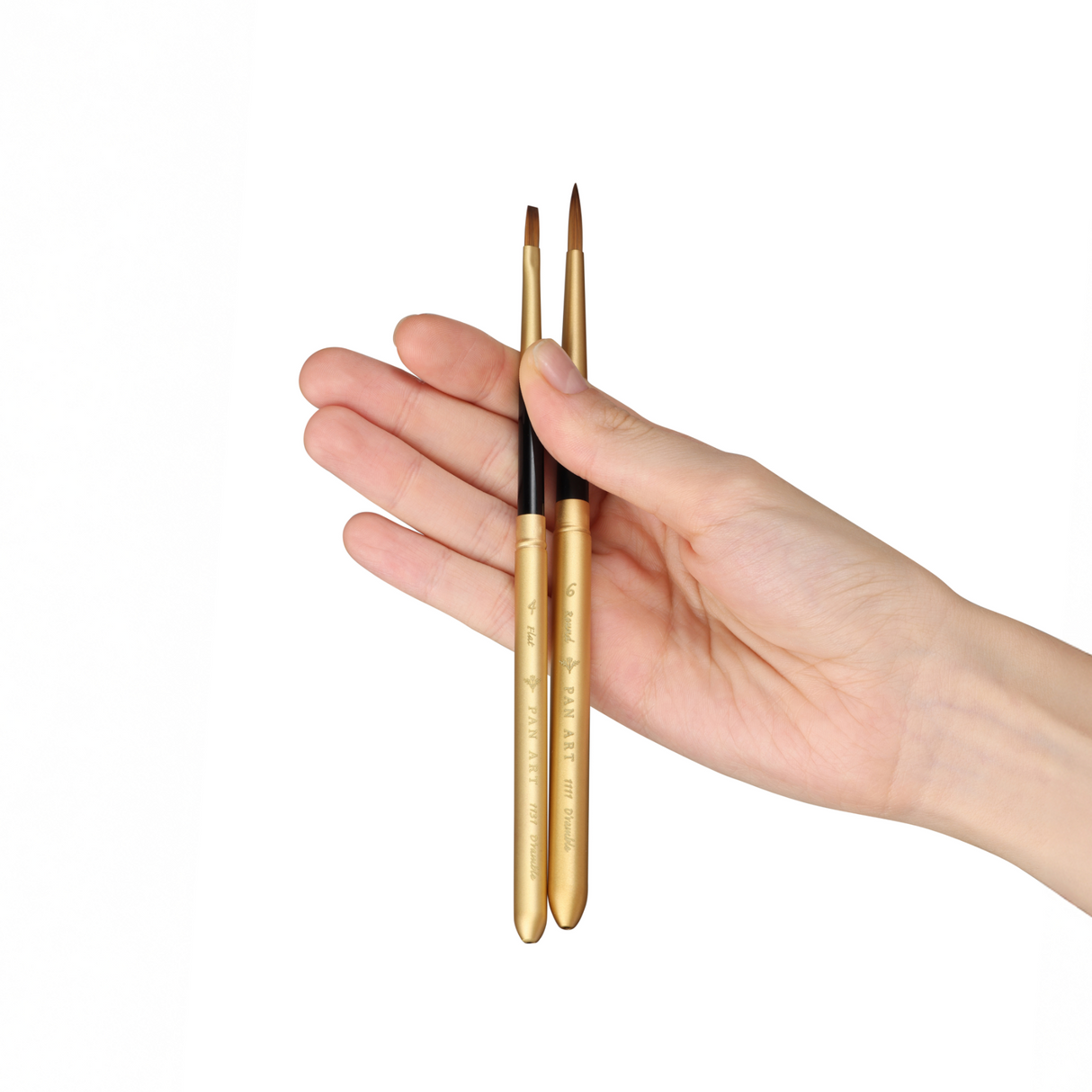 Panart D'Ramble Reversible Brush Set - 2 Pcs, DR-02 (R-6 F-4)