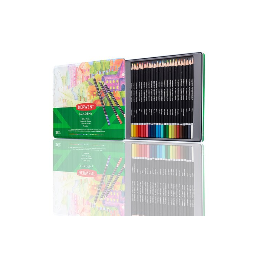 Derwent Academy Colouring Pencils Tin
