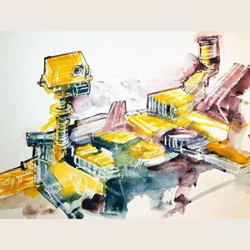 Derwent Line And Wash Paint Pan Set 12