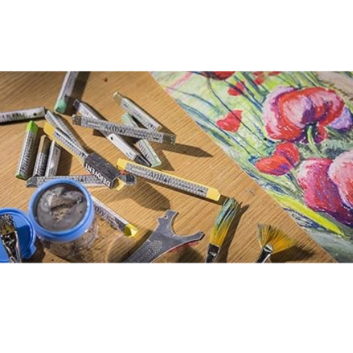 Derwent Technique Brushes 6 Pcs Blister Pack