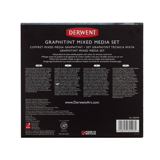 Derwent Graphitint Mixed Media Set