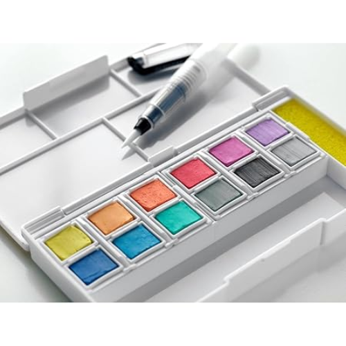 Derwent Pastel Shades Paint Set - 12 Colours