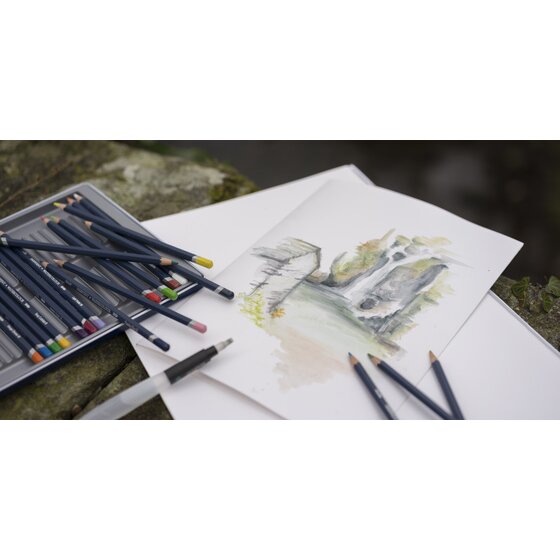 Derwent Watercolour Pencils Tin