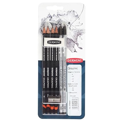 Derwent Graphic Pencils Mixed Media Water-Soluble Blister Set