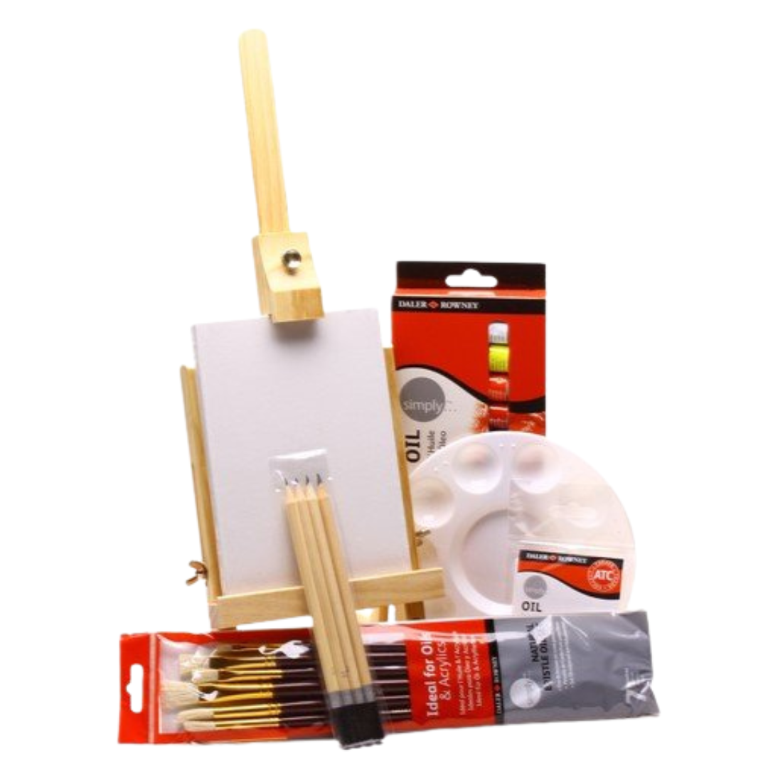 Daler Rowney Simply Oil Creative Easel Set