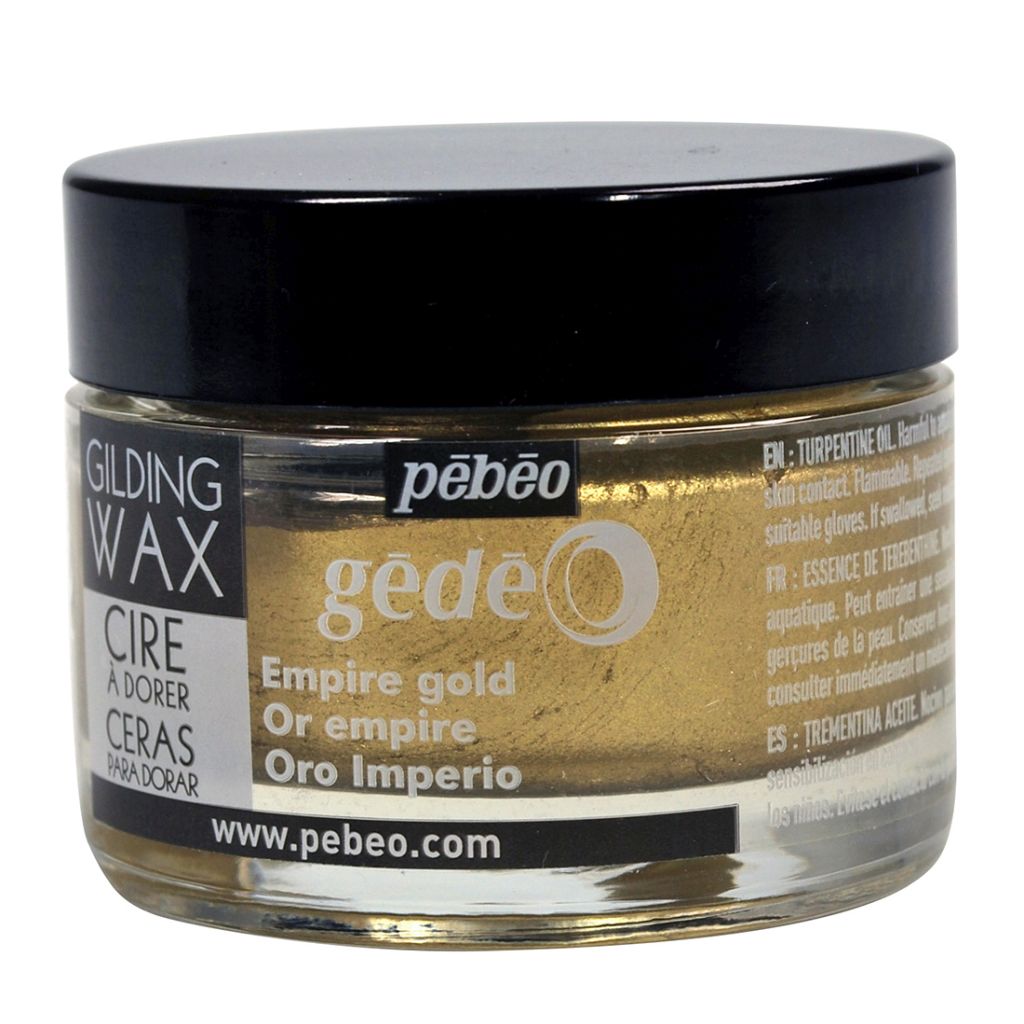 Pebeo Gilding Wax Empire Gold 30ml
