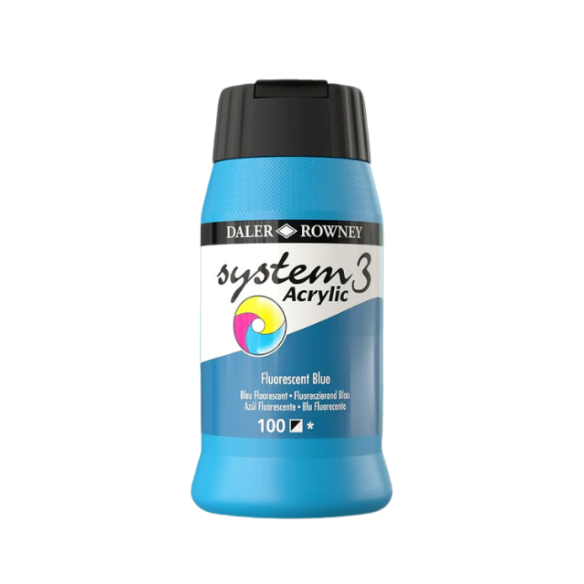 Daler Rowney System3 Acrylic Colours - 500ml