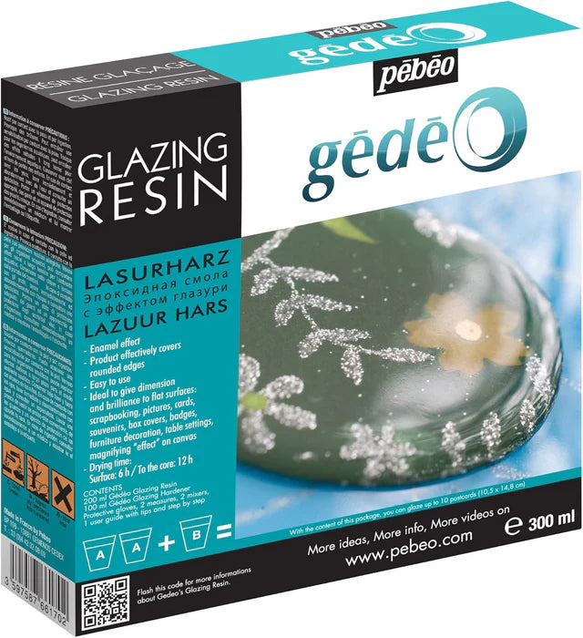 Pebeo Gedeo Glazing Resin Kit