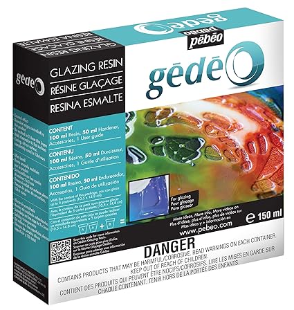 Pebeo Gedeo Glazing Resin Kit