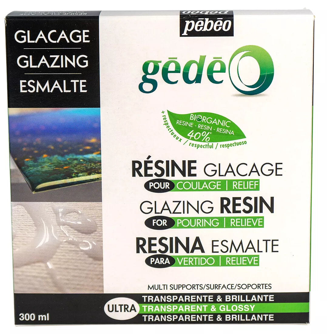 Pebeo Gedeo Glazing Resin Bio Kit