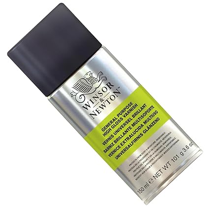 Winsor & Newton All Purpose High Gloss Varnish Spray 150ml