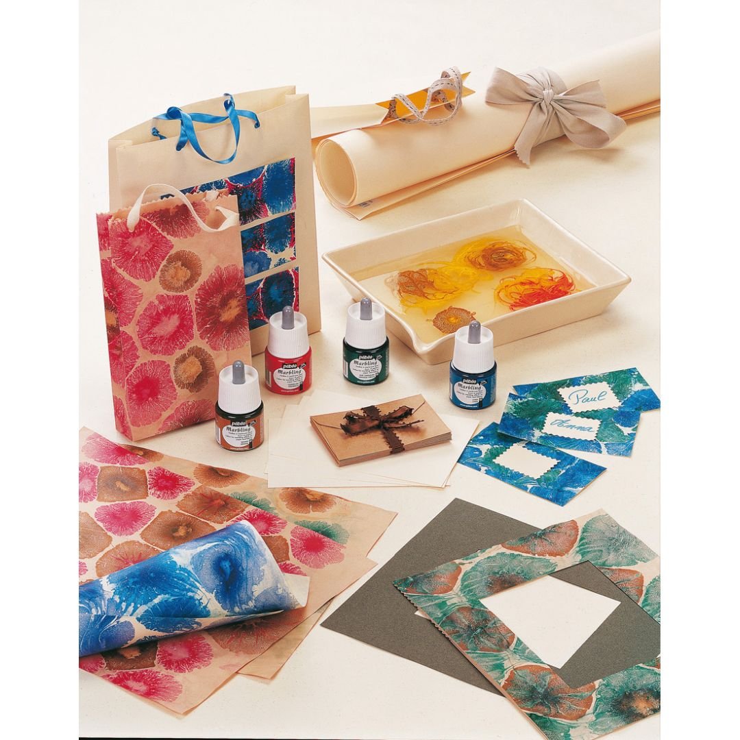 Pebeo Marbling Initiation Set – 6 x 20ml Paints