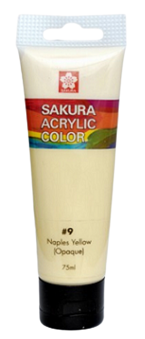 Sakura Acrylic Colors – 75ml Tube