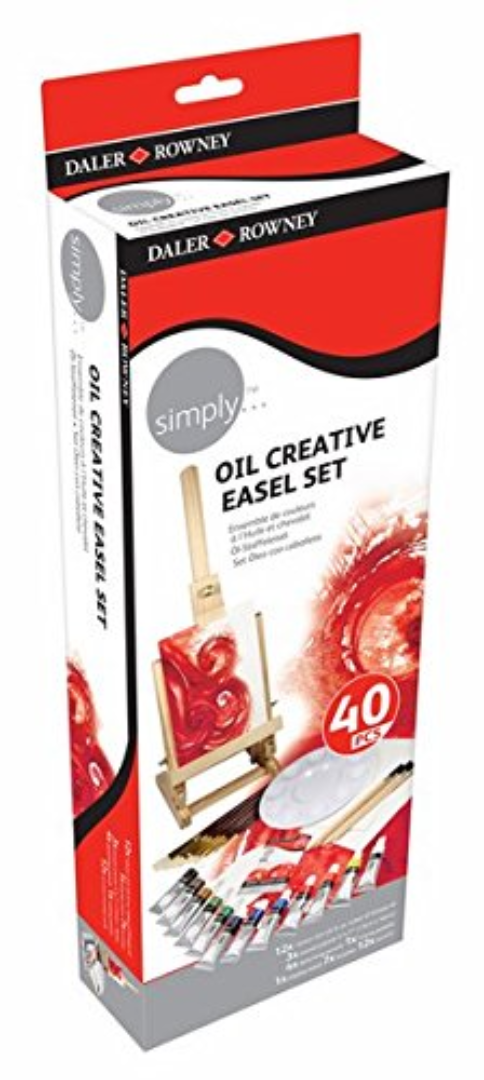 Daler Rowney Simply Oil Creative Easel Set