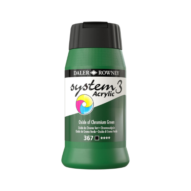 Daler Rowney System3 Acrylic Colours - 500ml