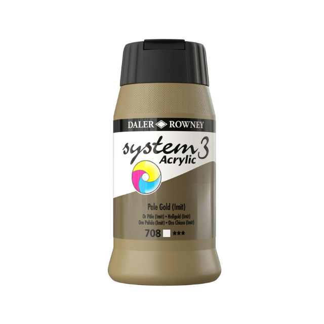 Daler Rowney System3 Acrylic Colours - 500ml